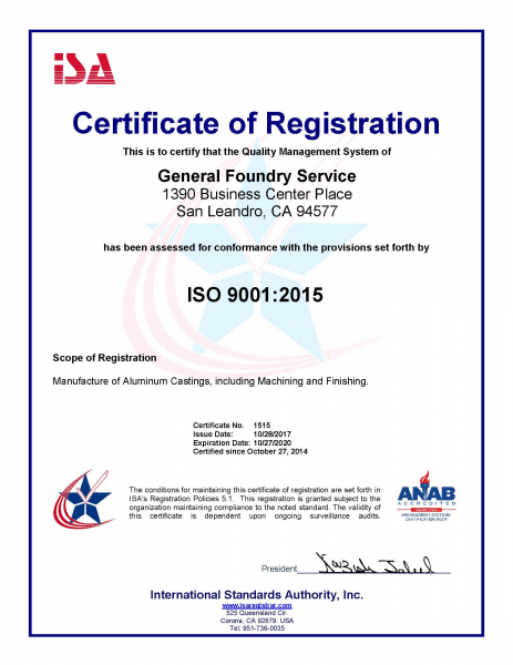 ISO 9001:2015